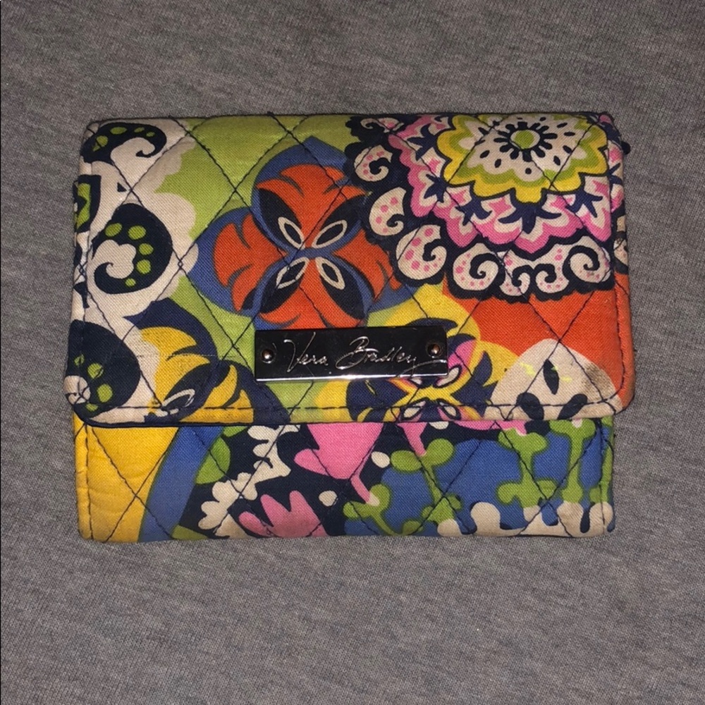 Vera Bradley trifold wallet